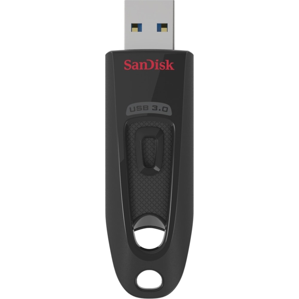 SanDisk Ultra USB 3.0 Flash Drive, 128GB, Black