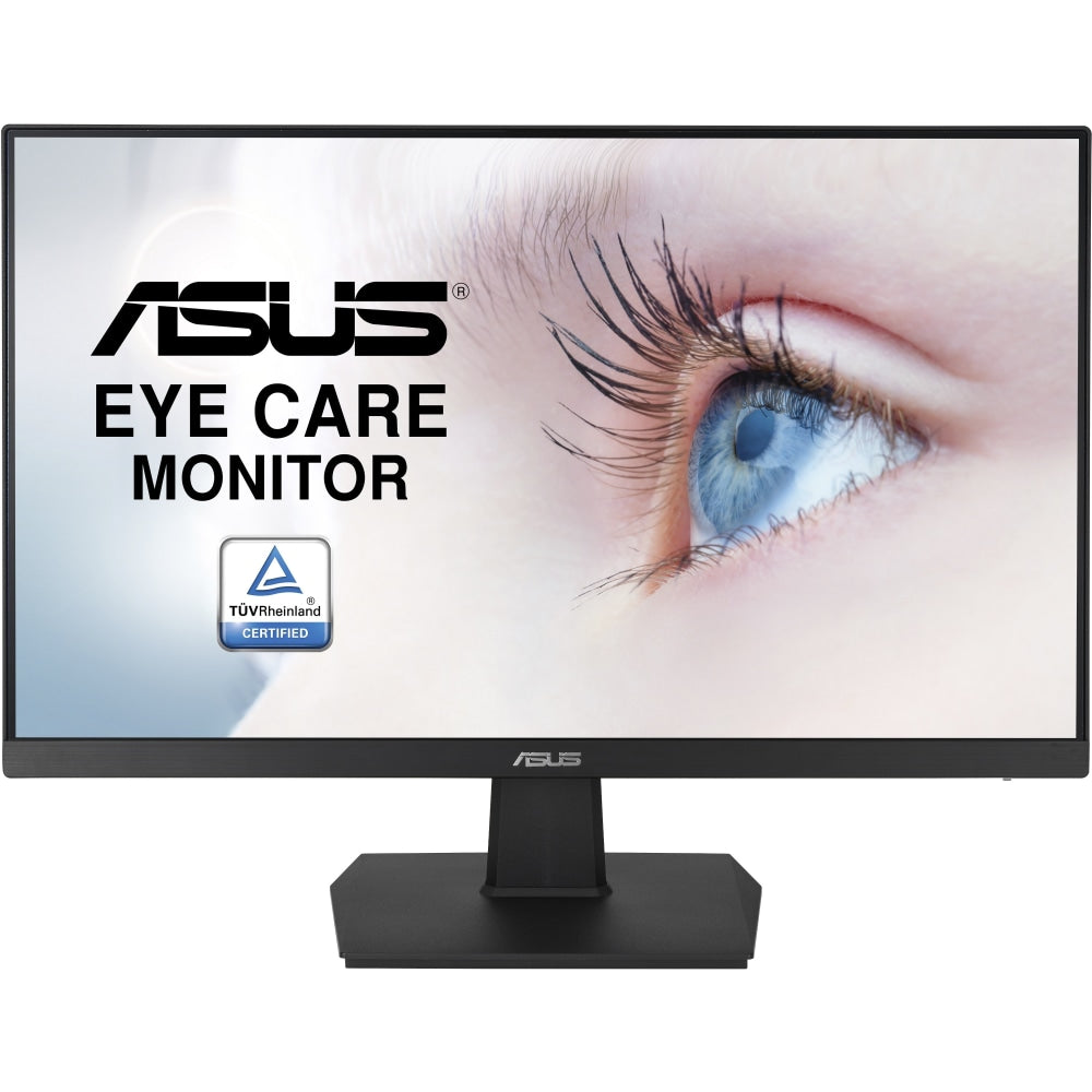 Asus VA24EHE 24in Class Full HD Gaming LCD Monitor - 16:9 - Black - 23.8in Viewable - In-plane Switching (IPS) Technology - WLED Backlight - 1920 x 1080 - 16.7 Million Colors - Adaptive Sync - 250 Nit Maximum - 5 ms GTG - 75 Hz Refresh Rate - DVI