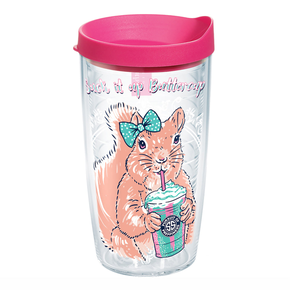 Tervis Tumbler With Lid, 16 Oz, Simply Southern Suck It Up Buttercup