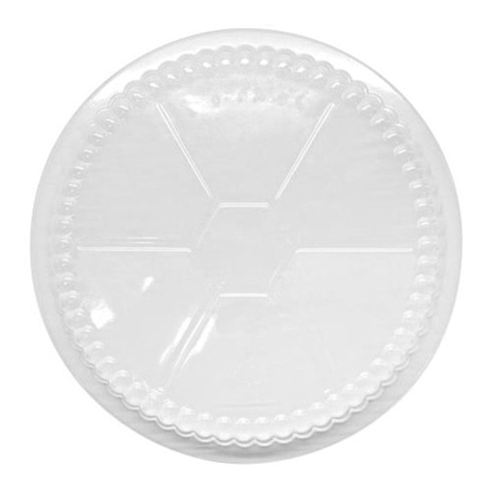 Karat Dome Lids For Round Foil Containers, 7in, Clear, Case Of 500 Lids