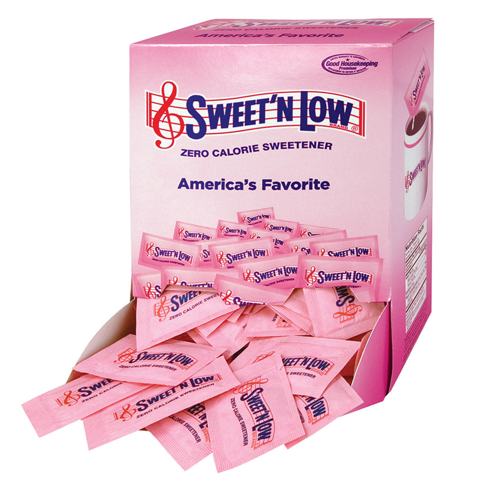 Sweetener Packets, SweetN Low, Box Of 400 Packets