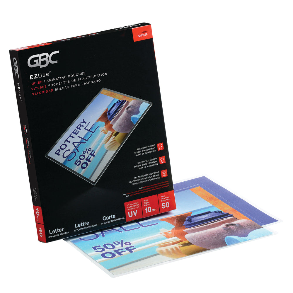 Swingline GBC EZUse Thermal Laminating Pouches