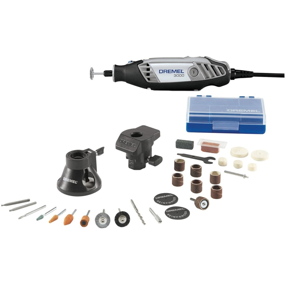 Dremel 3000-2/28 Variable-Speed Tool Kit - Cutting, Grinding, Sanding, Carving, Polishing35000 RPM - AC Supply Powered