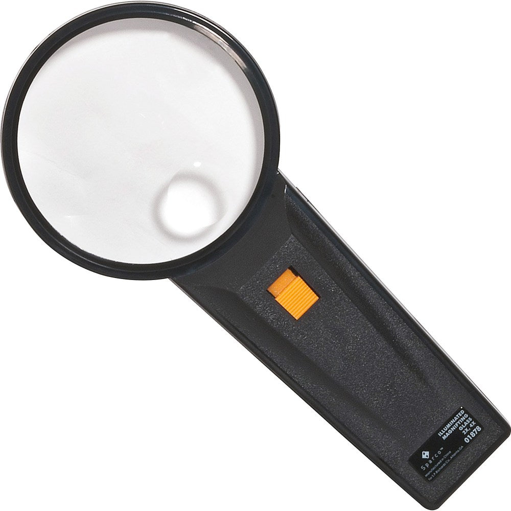 Sparco Illuminated Magnifier, 3in Diameter