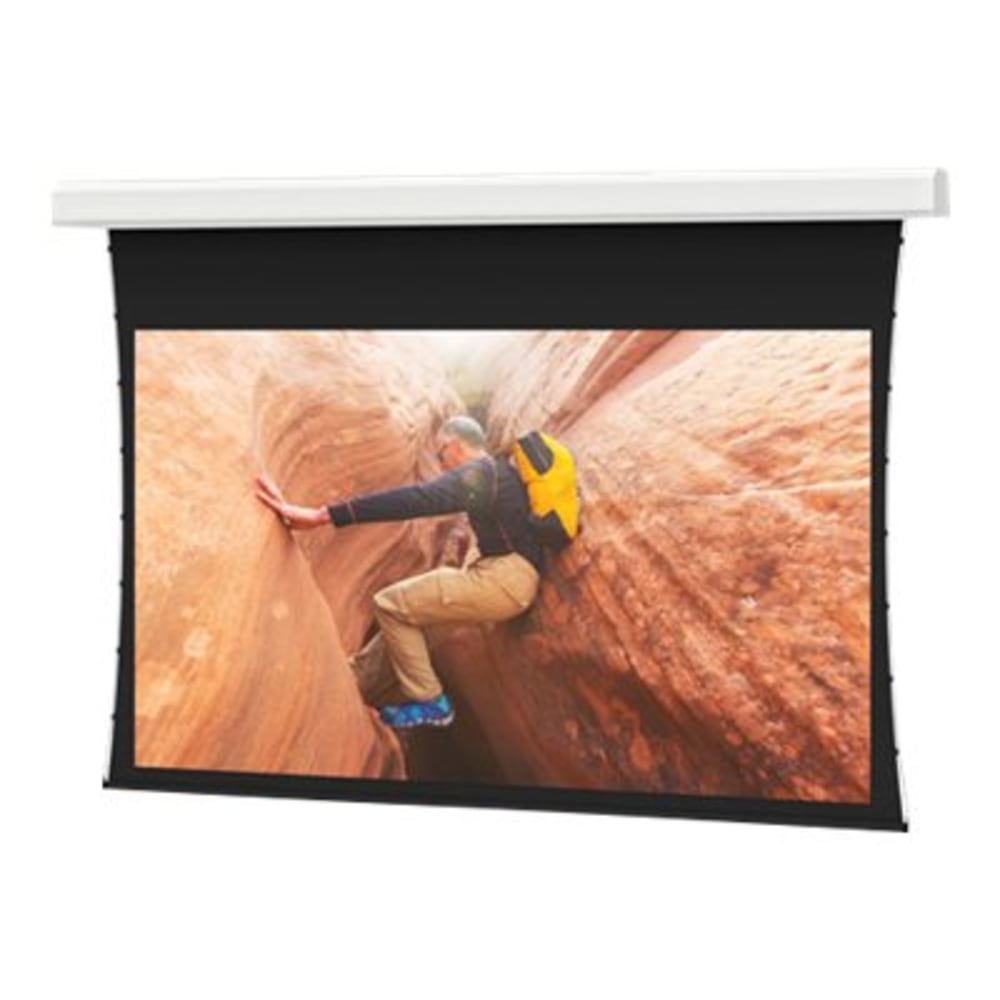 Da-Lite Tensioned Advantage Electrol Wide Format - Projection screen - in-ceiling mountable - motorized - 120 V - 226in (226 in) - 16:10 - Da-Mat - white