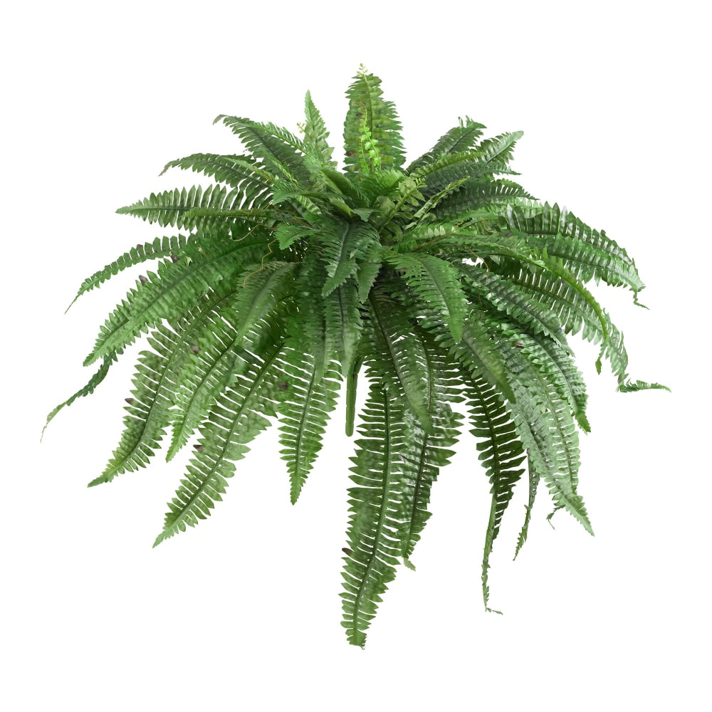 Nearly Natural 21inH Boston Ferns, Green, Set Of 2 Ferns