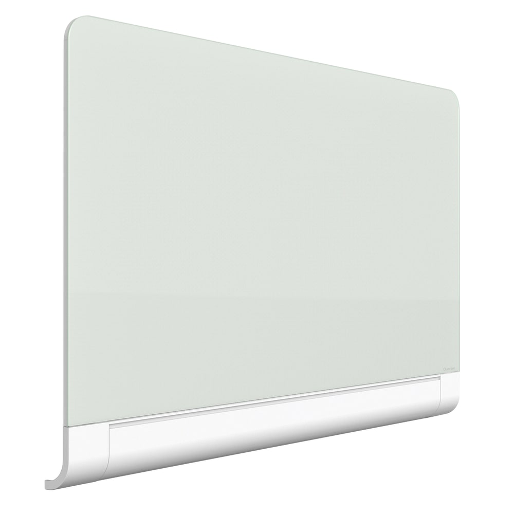 Quartet Horizon Glass Magnetic Unframed Dry-Erase Whiteboard, 28in x 50in, White