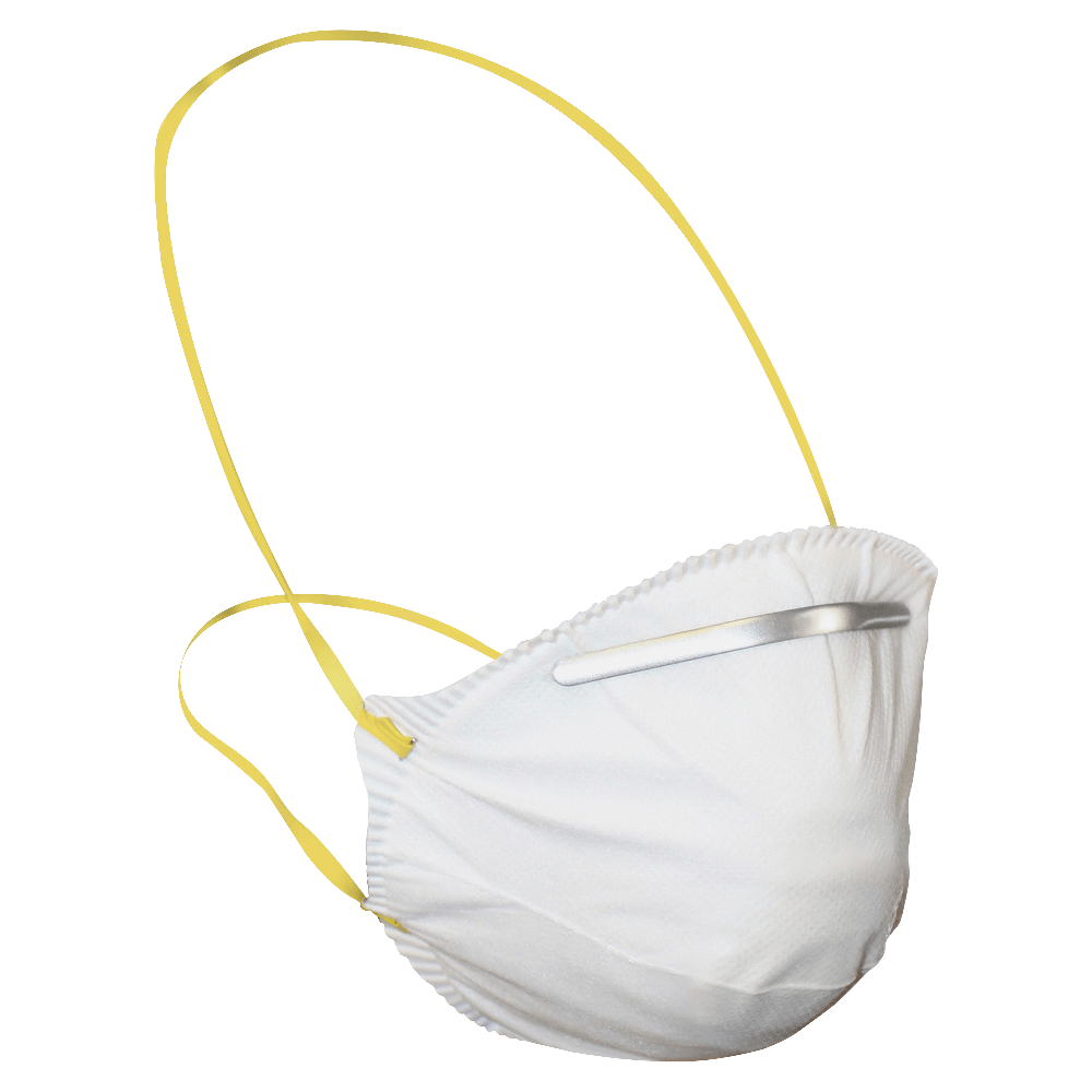 Impact Products N95 Approved Disposable Dust/Mist Respirator, One Size, White, Case Of 20