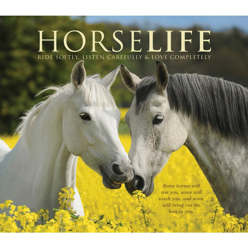 Willow Creek Press 7in x 8in Hardcover Gift Book, Horse Life