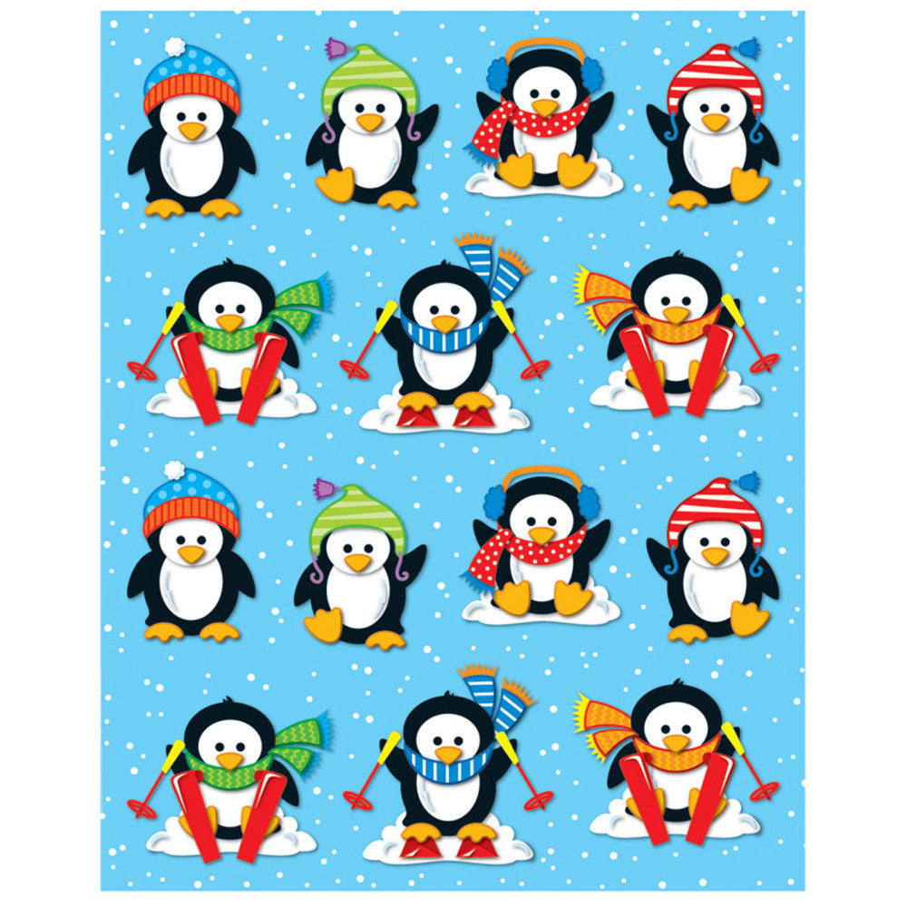 Carson Dellosa Education Stickers, Penguins, 84 Stickers Per Pack, Set Of 12 Packs