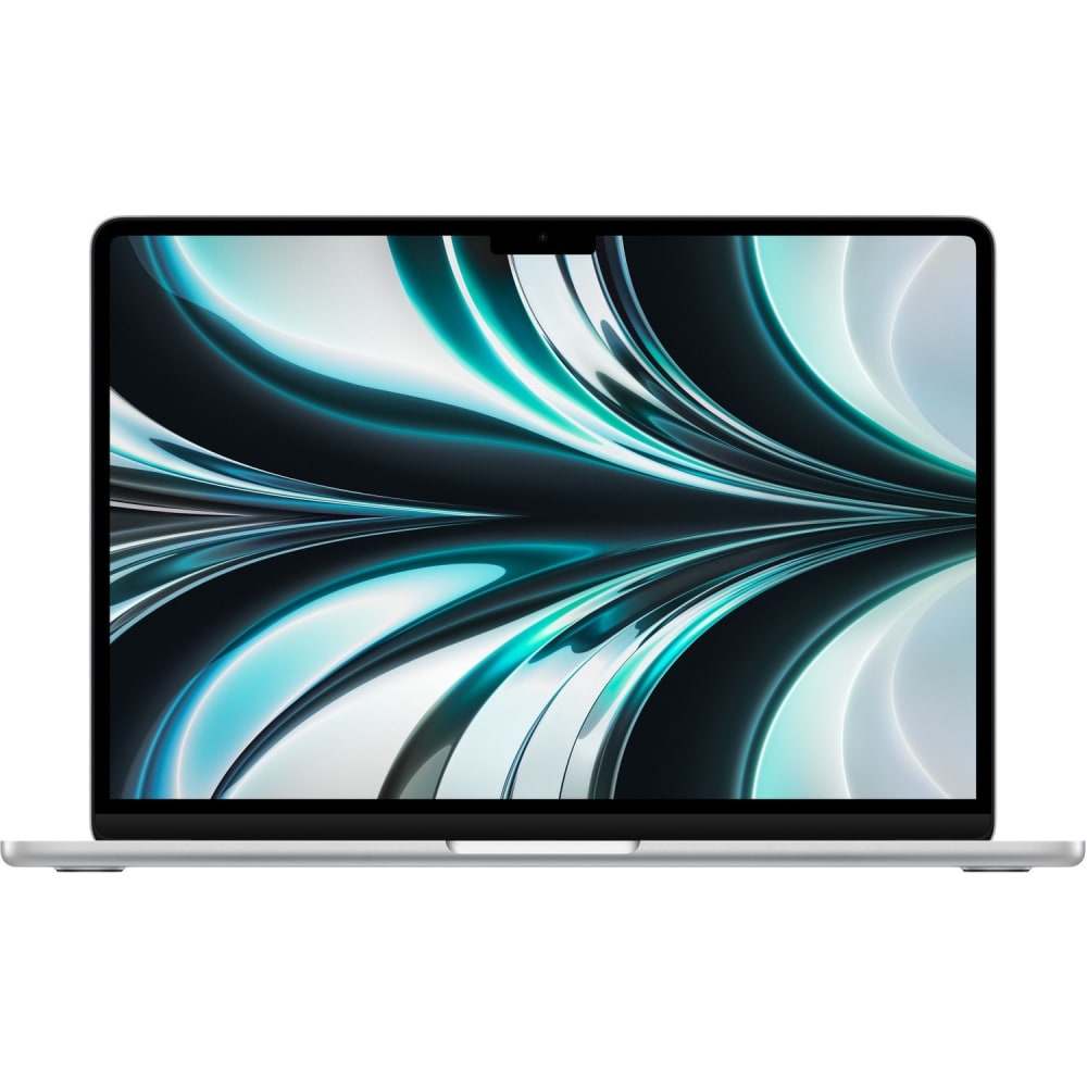 Apple MacBook Air Laptop, 13.6in Screen -Apple M2, 8GB Memory, 512GB Solid State Drive, Silver, macOS Monterey, WiFi 6