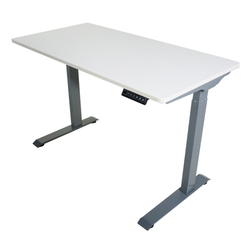 Victor Electric 48inW Standing Desk, White