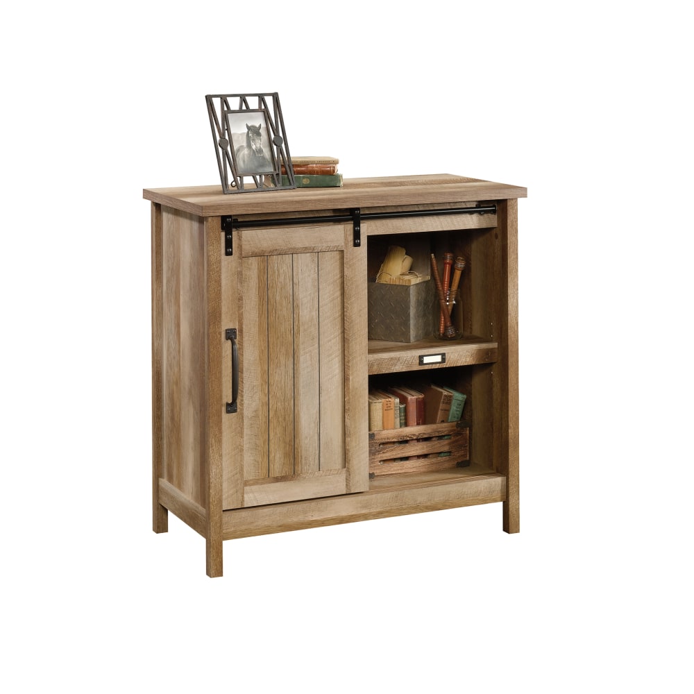 Sauder Adept Accent Storage Cabinet, 2 Adjustable Shelves, Craftsman Oak