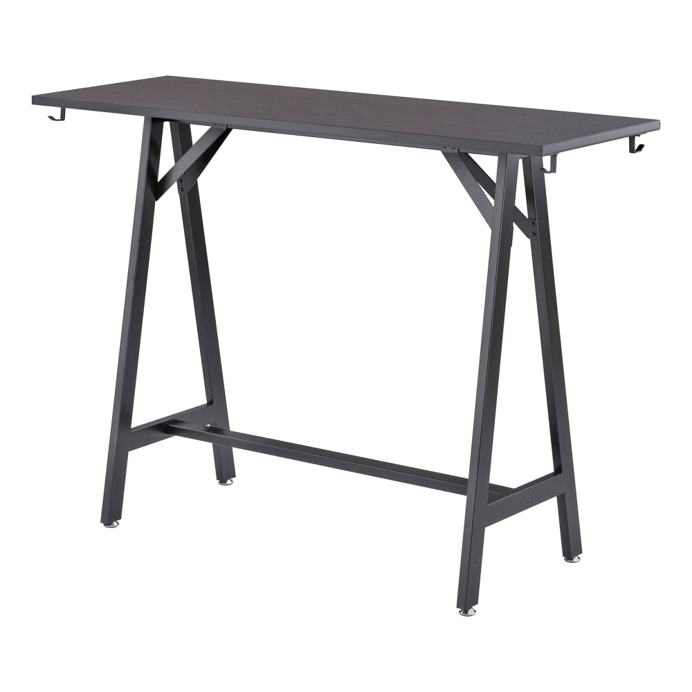 Safco Spark Tabletop For Standing-Height Teaming Table, 60in, Black