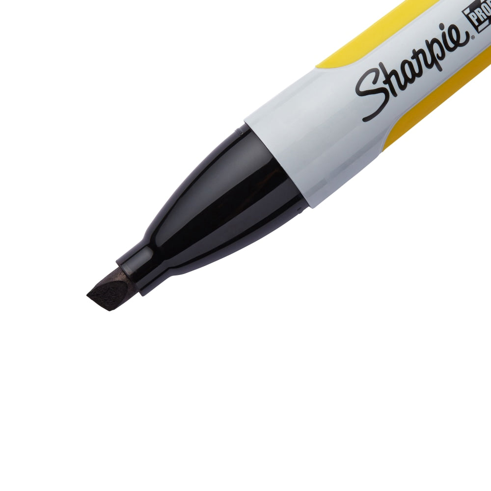 Sharpie Professional Permanent Marker, Chisel Tip, Black