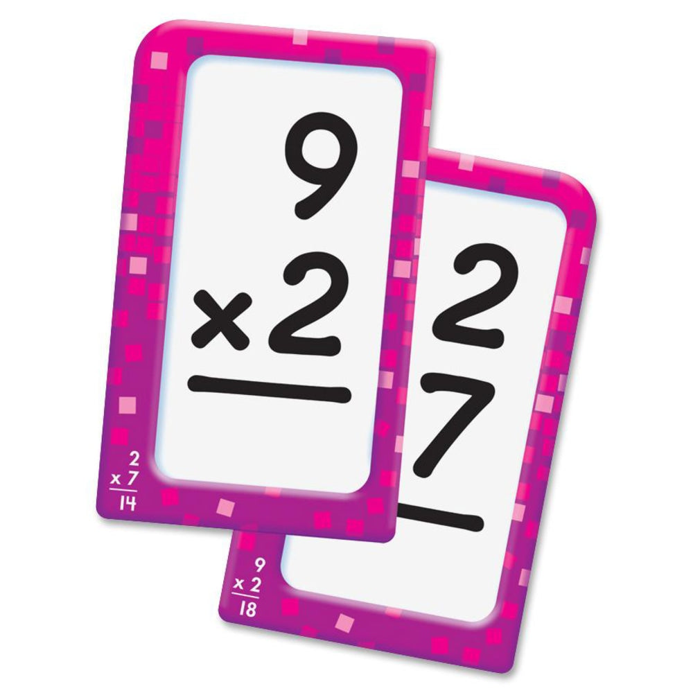 Trend Pocket Flash Cards, Multiplication, Box Of 56 Cards