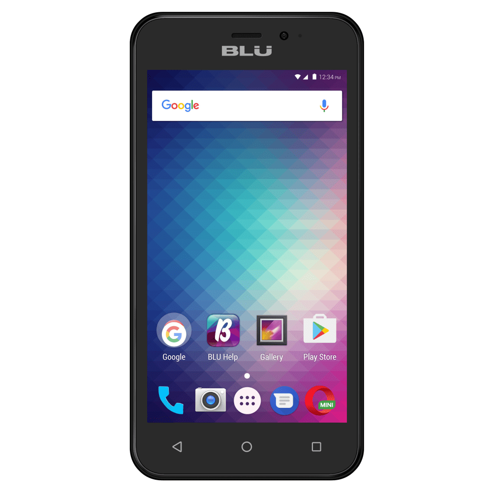 BLU Grand Mini G170Q Cell Phone, Black, PBN201405