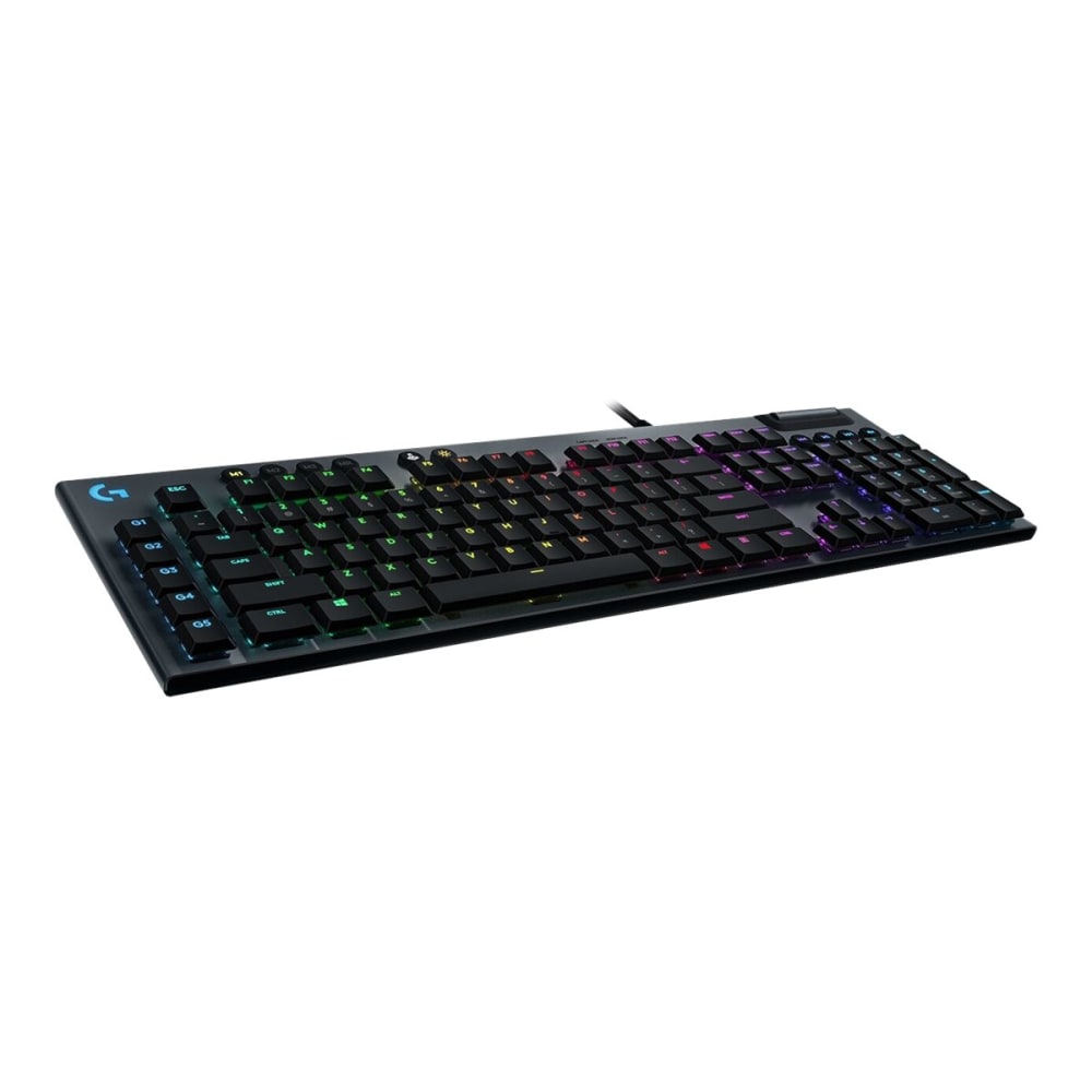 Logitech G815 LIGHTSYNC RGB Mechanical Gaming Keyboard With Low-Profile GL Tactile Key Switch