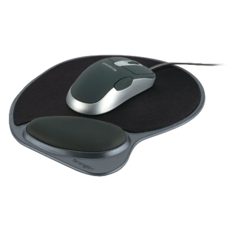 Kensington Memory Foam Mouse Pad With Wrist Rest, Putty