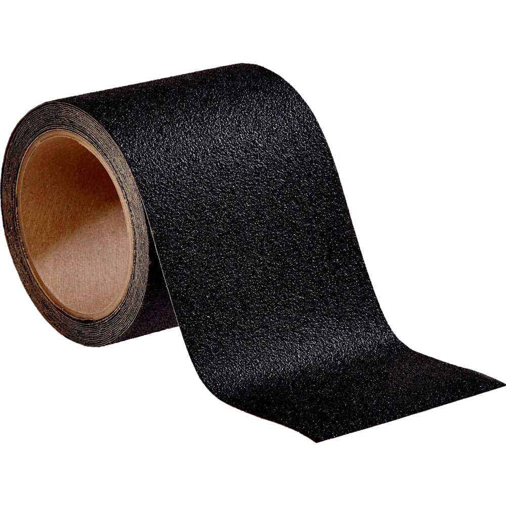 3M Safety-Walk Slip-Resistant Tape, 610B-R4X180, 4in x 15', Black