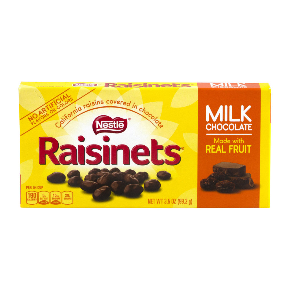 Nestle Raisinets, 3.5 Oz, Pack Of 15 Boxes