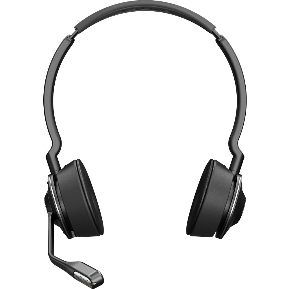 Jabra Engage 75 Stereo Headset - Stereo - Wireless - Bluetooth/DECT - 492.1 ft - 40 Hz - 16 kHz - Over-the-head - Binaural - Electret, Condenser, Uni-directional, MEMS Technology Microphone