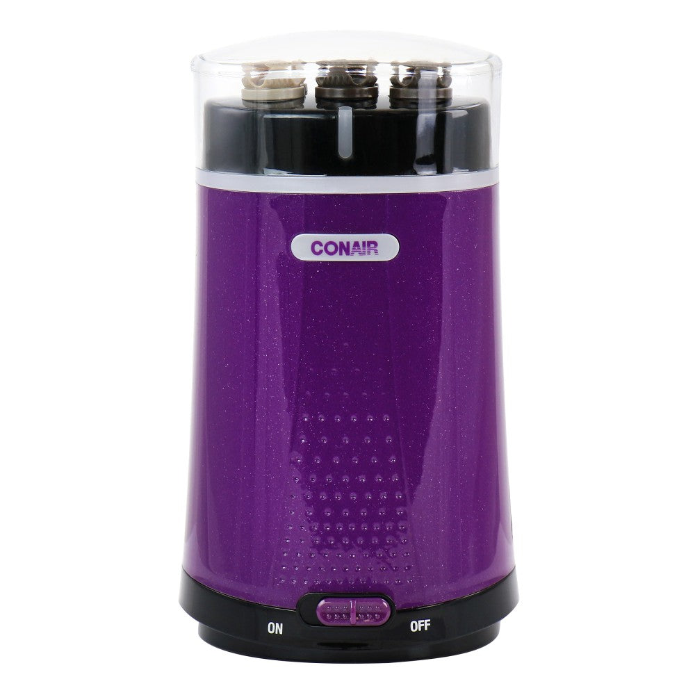 Conair Bun-2-Done Heated Hairsetter Curler Set, Purple