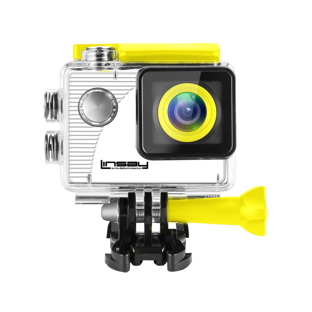 Linsay Kids Funny 5.0-Megapixel Action Camera, Yellow, X5000AY