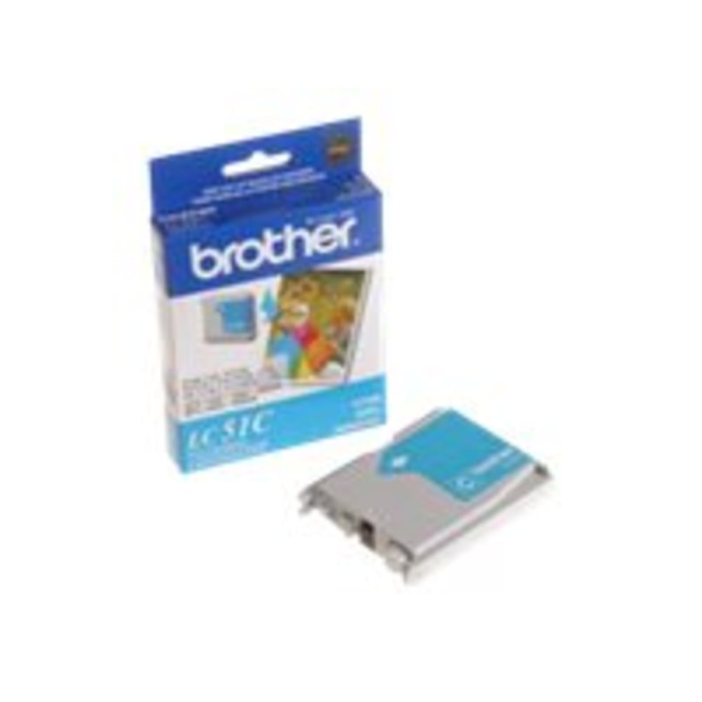 Brother LC51 Cyan Ink Cartridge, LC51C