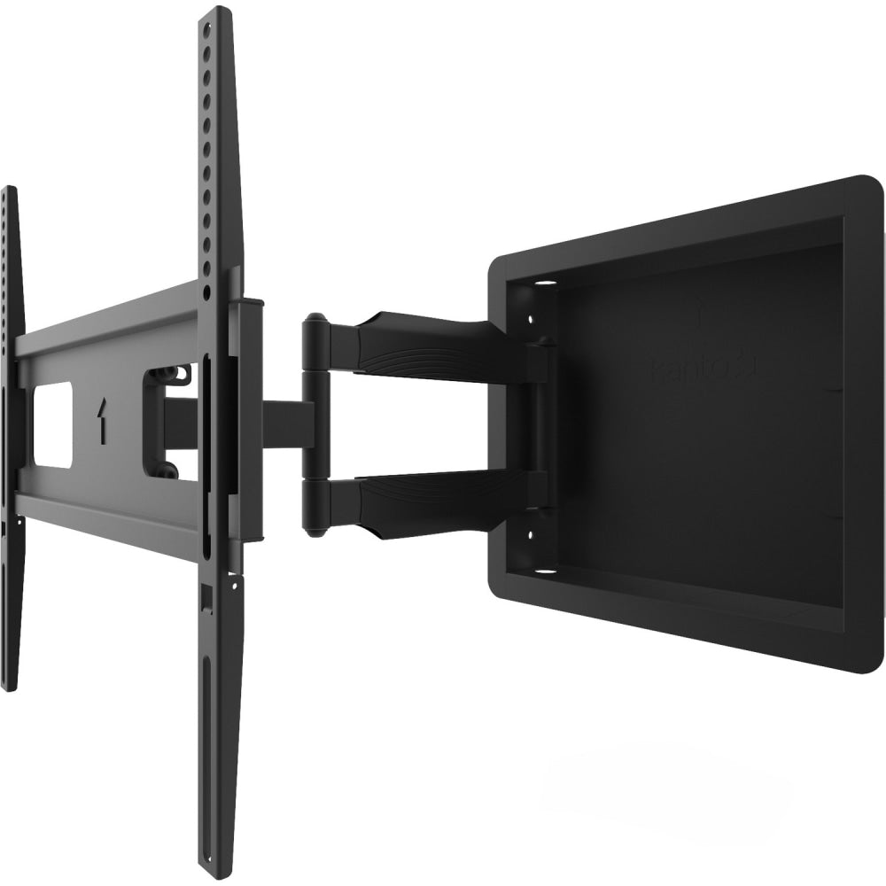 Kanto R300 Wall Mount for TV - Black - 1 Display(s) Supported - 55in Screen Support - 80 lb Load Capacity - 400 x 400, 100 x 100 - 1