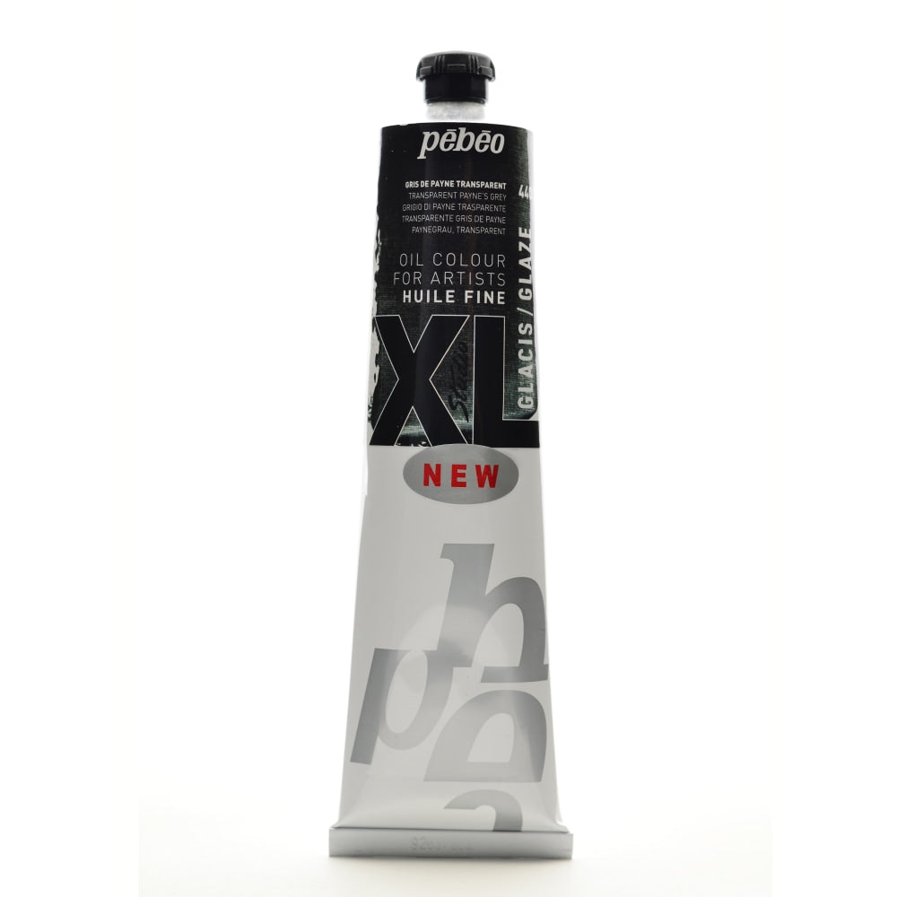 Pebeo Studio XL Oil Paint, 200 mL, Glaze Paynes Gray, Pack Of 2