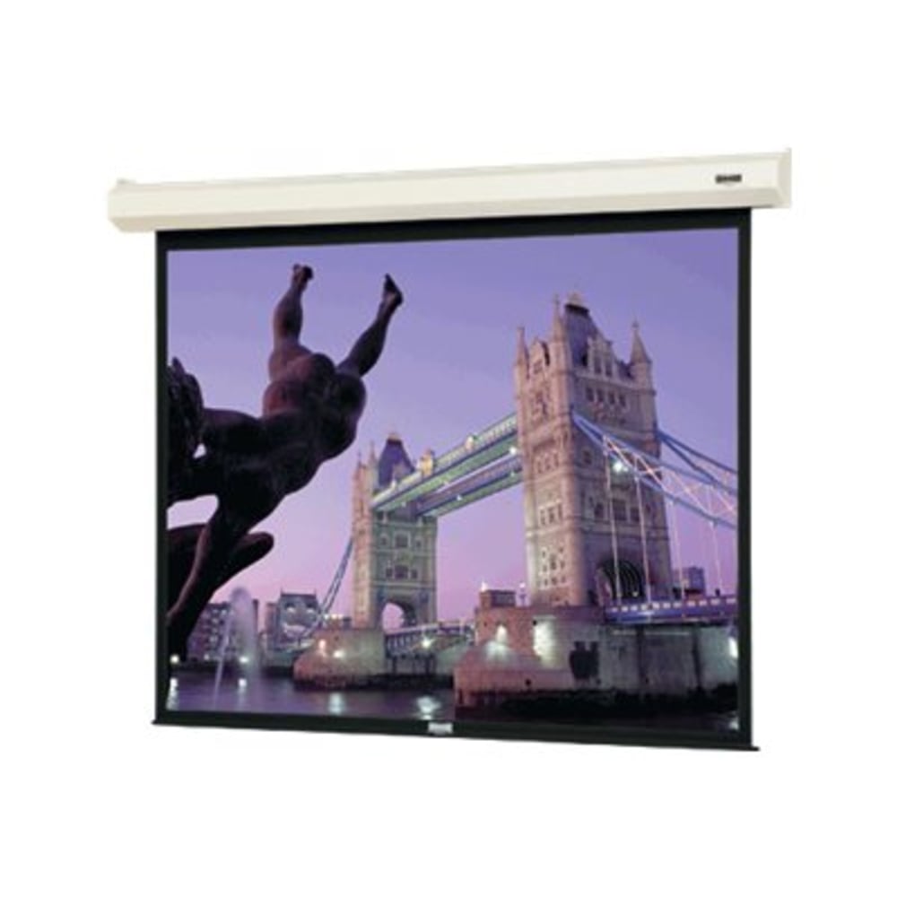 Da-Lite Cosmopolitan Electrol Square Format - Projection screen - motorized - 120 V - 136in (135.8 in) - 1:1 - Matte White - white