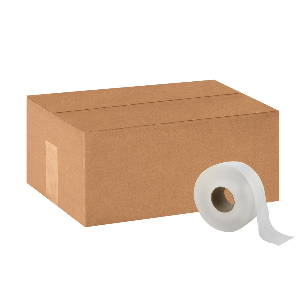 Livi Solaris Paper Jumbo Bath Tissue - 2 Ply - 3.30in x 1000 ft - White - Virgin Fiber - 12 / Carton