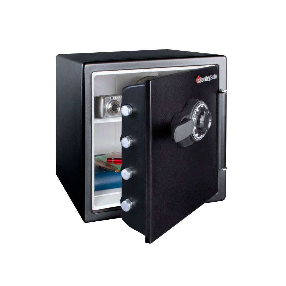 SentrySafe Fire-Safe Combination Safe, 1.23 Cu. Ft., Black