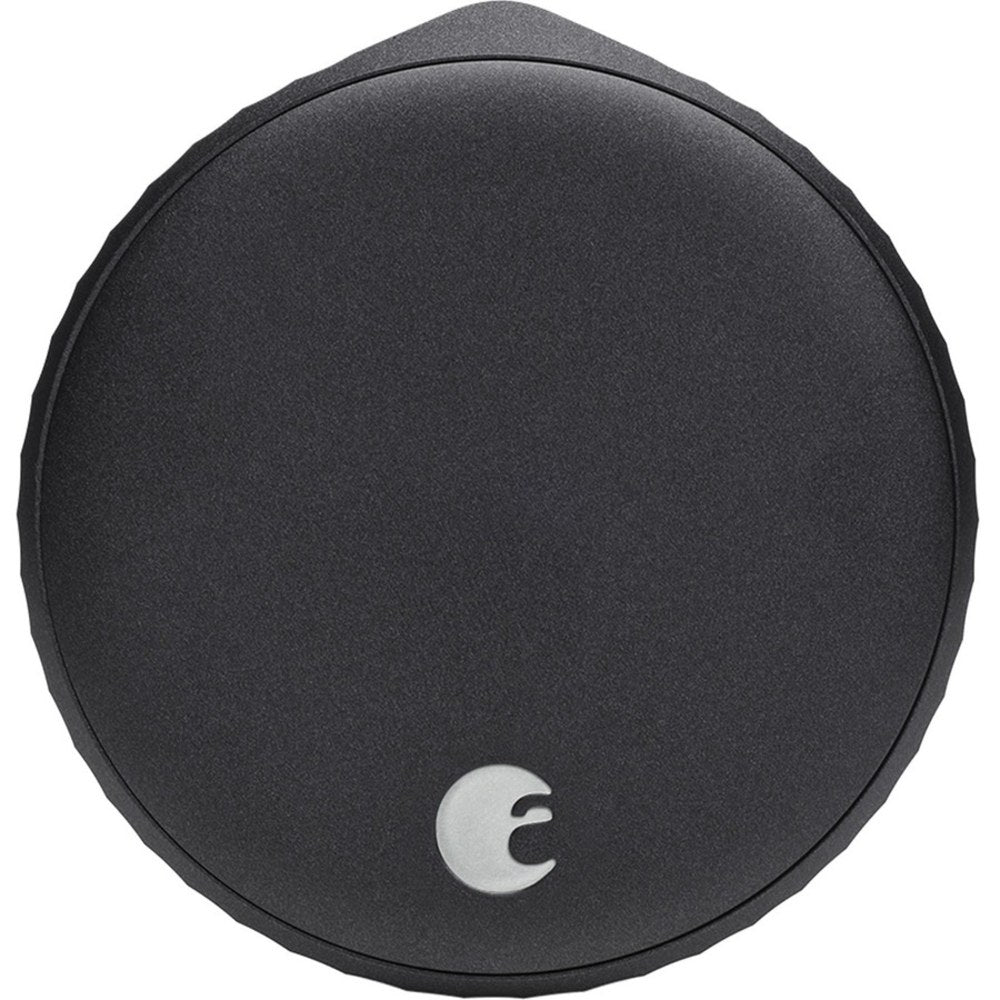 August Bluetooth Wi-Fi Smart Lock, Matte Black