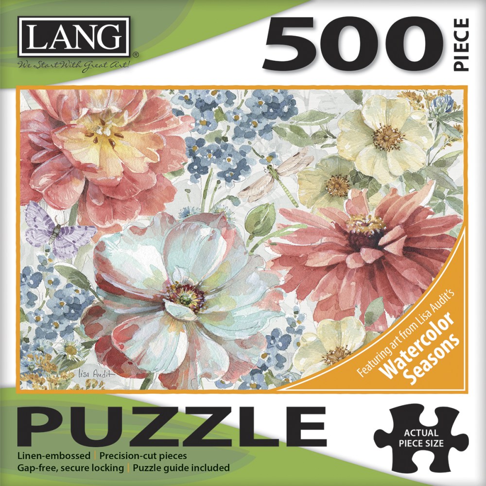 Lang 500-Piece Jigsaw Puzzle, Spring Meadow