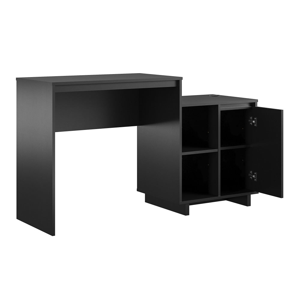 Ameriwood Home Ravelston 53inW Computer Desk, Black