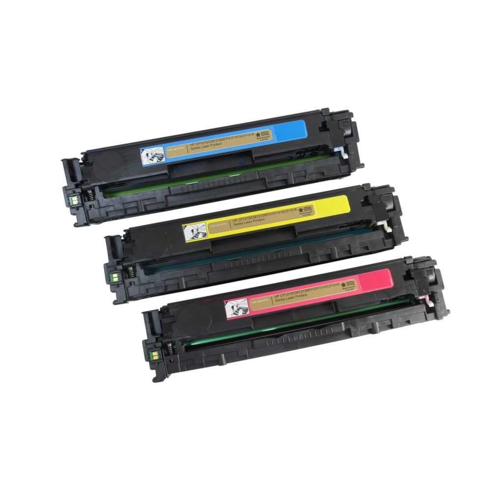 IPW Preserve Remanufactured Cyan; Magenta; Yellow Toner Cartridge Replacement For HP 125A, CE259A, Pack Of 3, 54T-59A-ODP