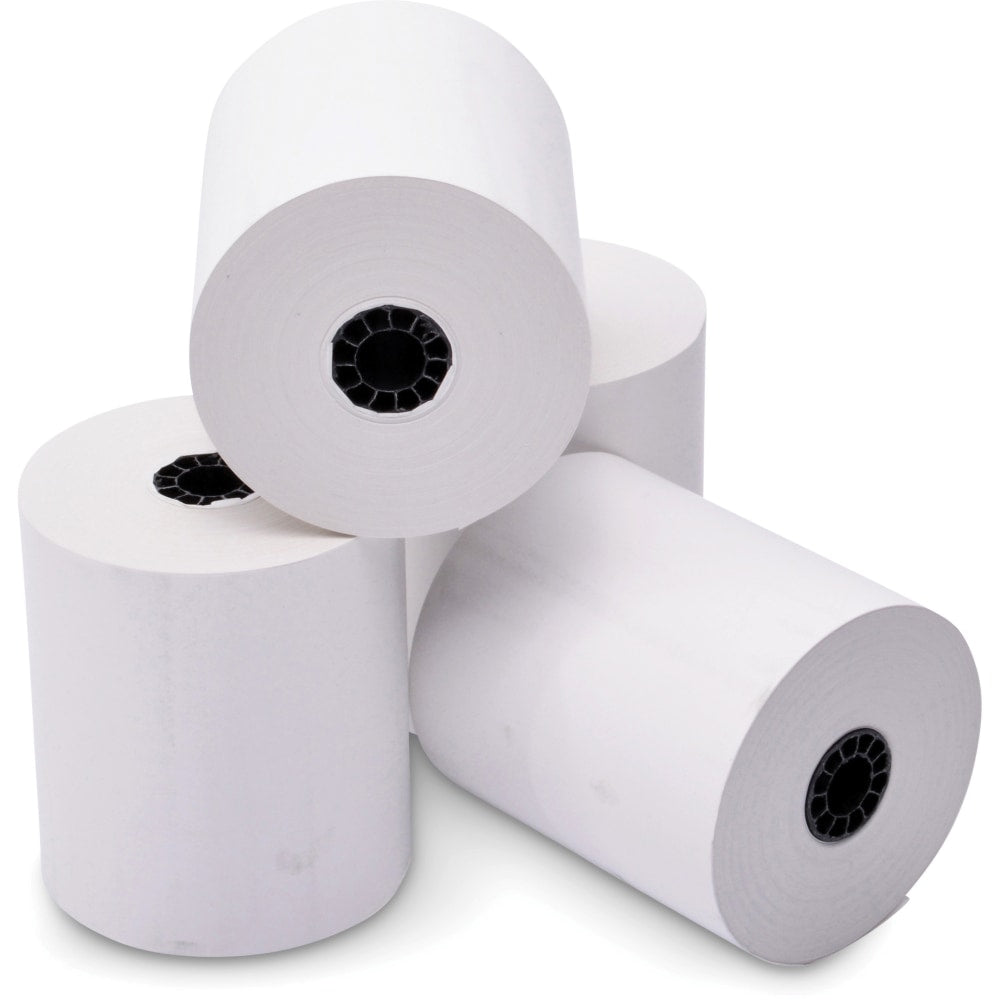 ICONEX 3-1/8in Thermal POS Receipt Paper Roll - 3 1/8in x 230 ft - 50 / Carton - White