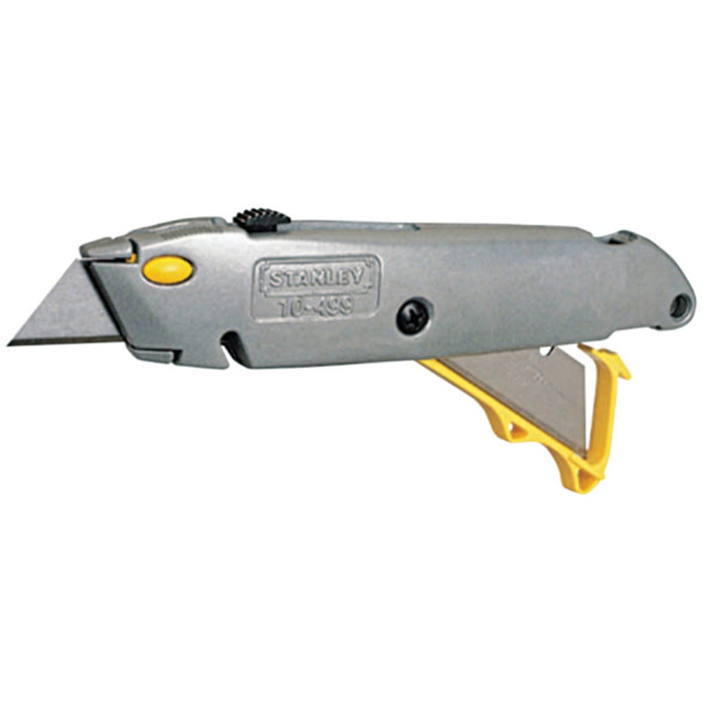 Stanley-Bostitch Quick Change Utility Knife, 6 3/8in, Yellow