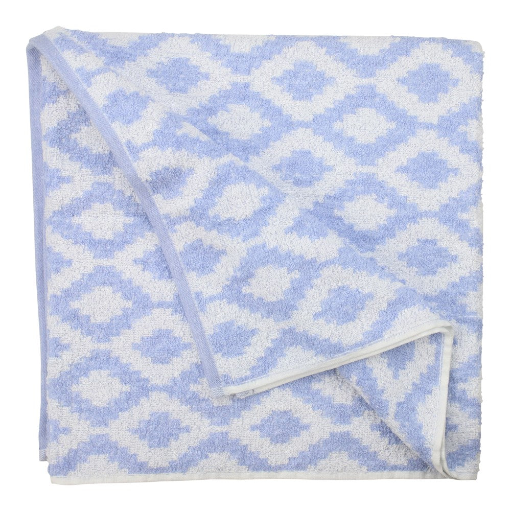 1888 Mills Fibertone Pool Towels, Blue, Diamond, Set Of 48 Towels