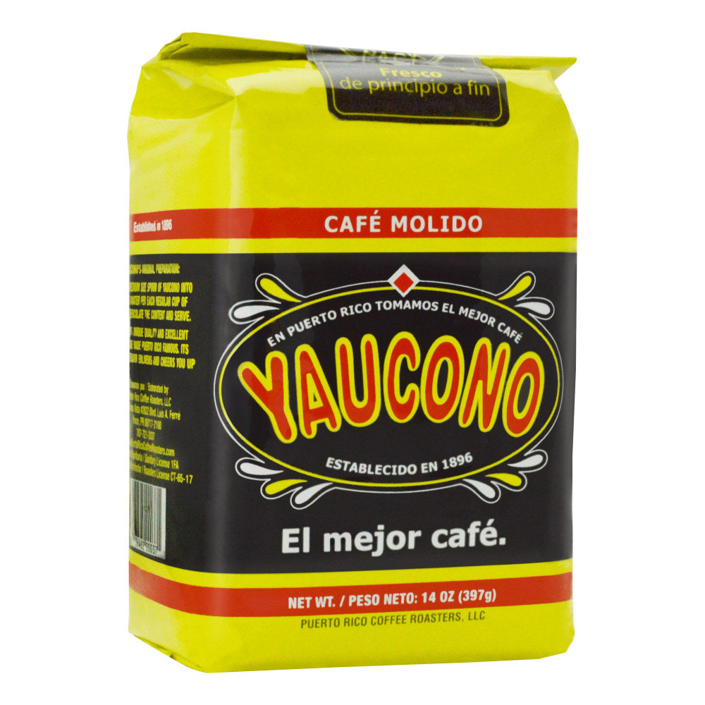 Yaucono Ground Coffee, Medium Roast, 14 Oz Per Bag