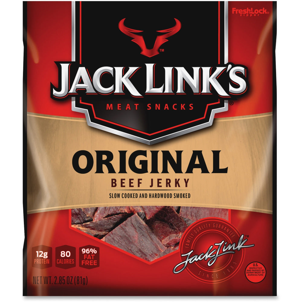 Jack Links Beef Jerky, Original, 2.85 Oz