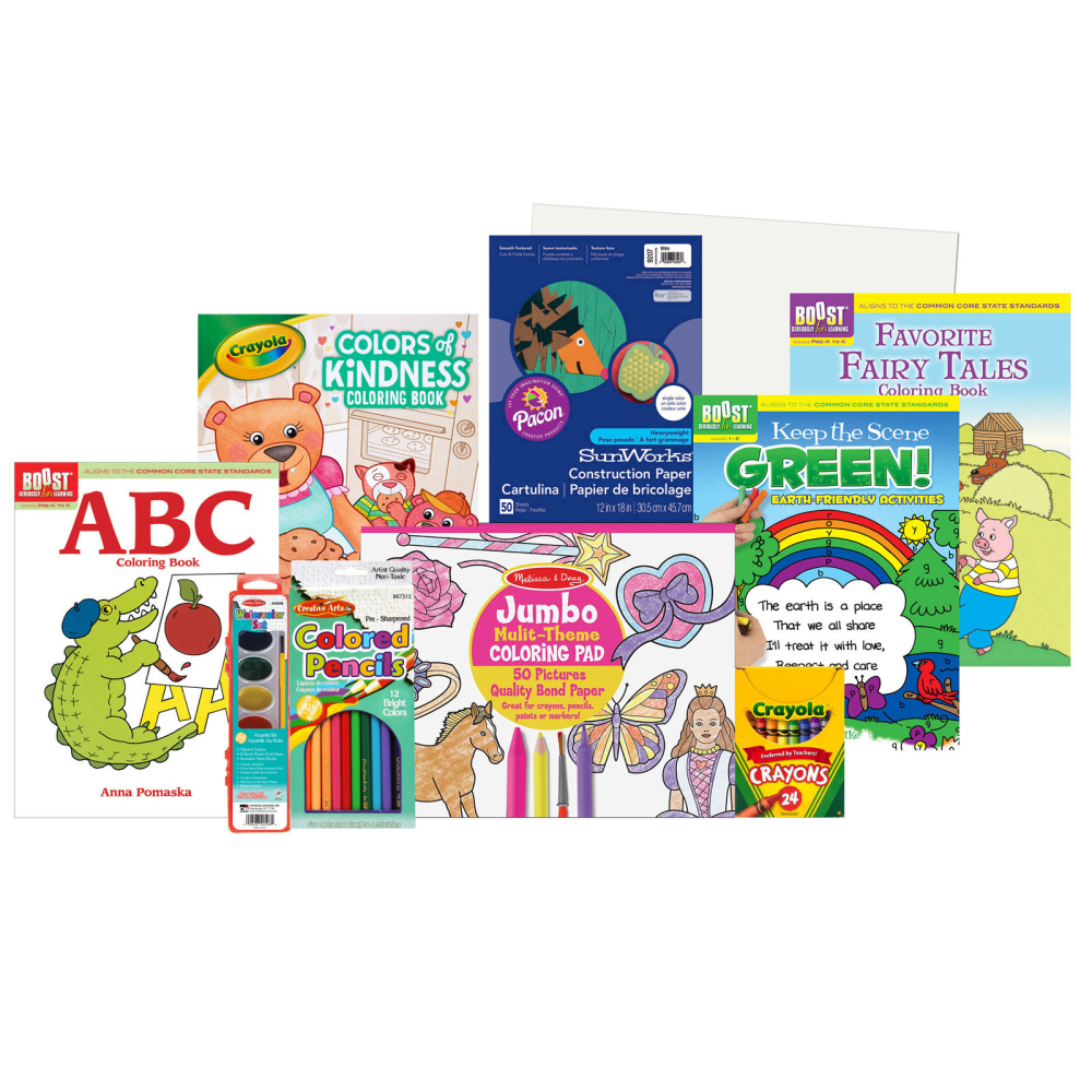 Educators Resource Arts & Crafts Kit 6, Pre-K to Grade 2