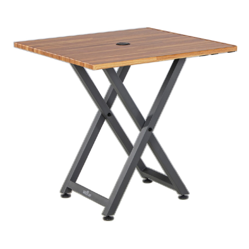 Vari Standing Meeting Table, Butcher Block