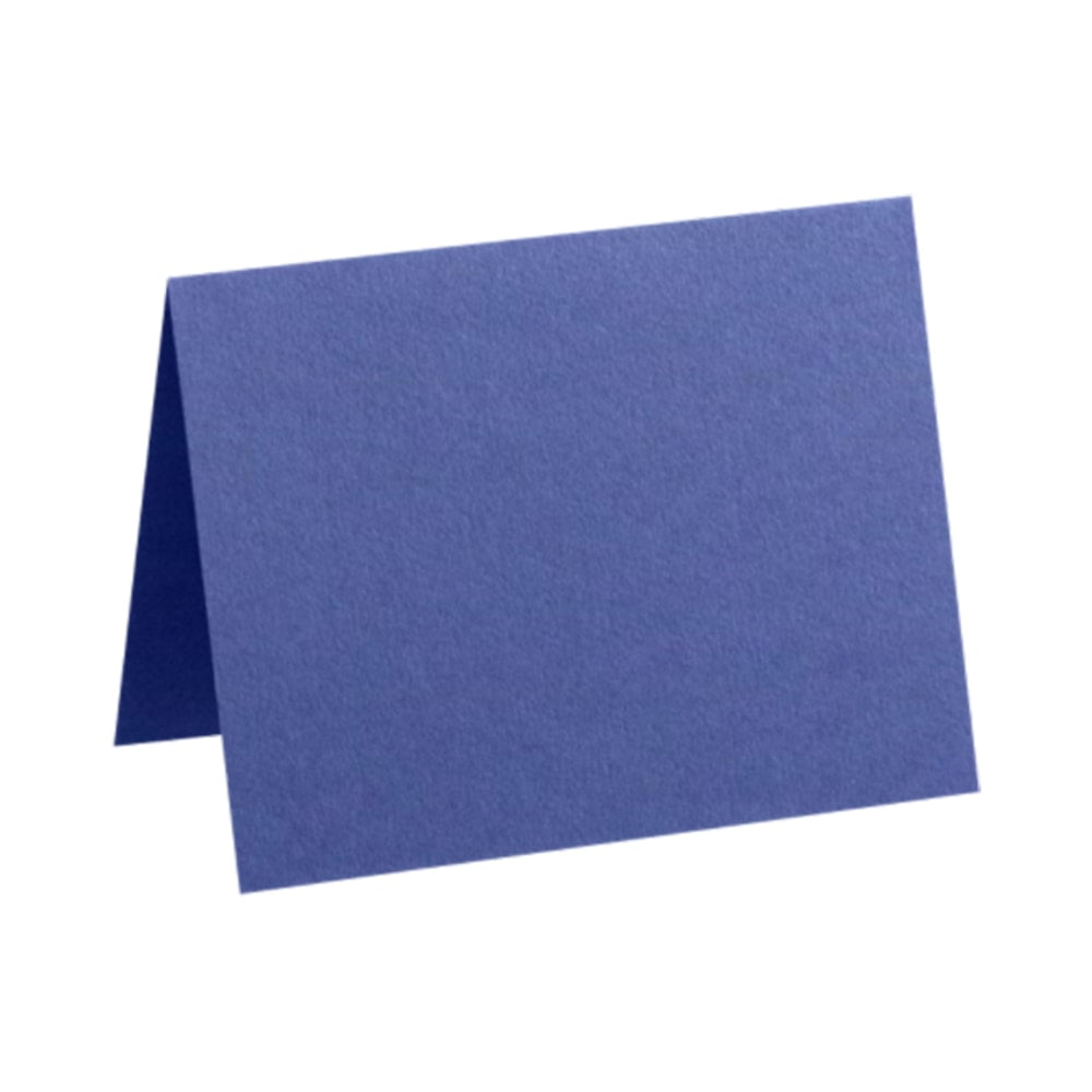 LUX Folded Cards, A1, 3 1/2in x 4 7/8in, Boardwalk Blue, Pack Of 50