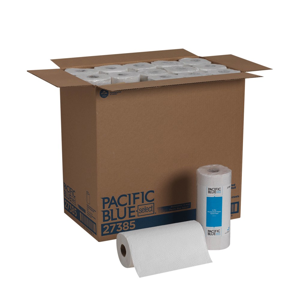 Pacific Blue Select by GP PRO 2-Ply Paper Towels, 85 Sheets Per Roll, Pack Of 30 Rolls