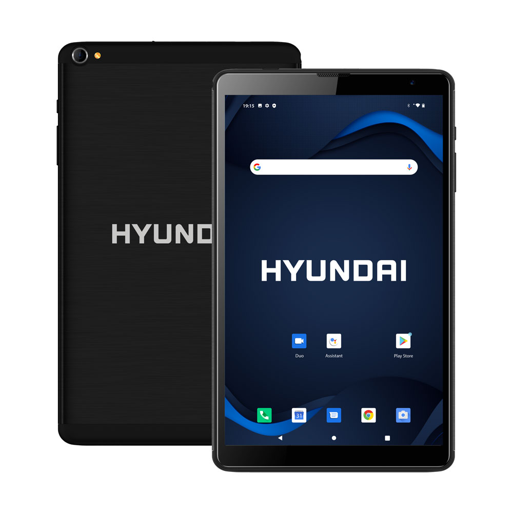 Hyundai HyTab Plus 8LB1 Wi-Fi/4G LTE Tablet, 8in Screen, 2GB Memory, 32GB Storage, Android 10, Black, HT8LB1PBKNA