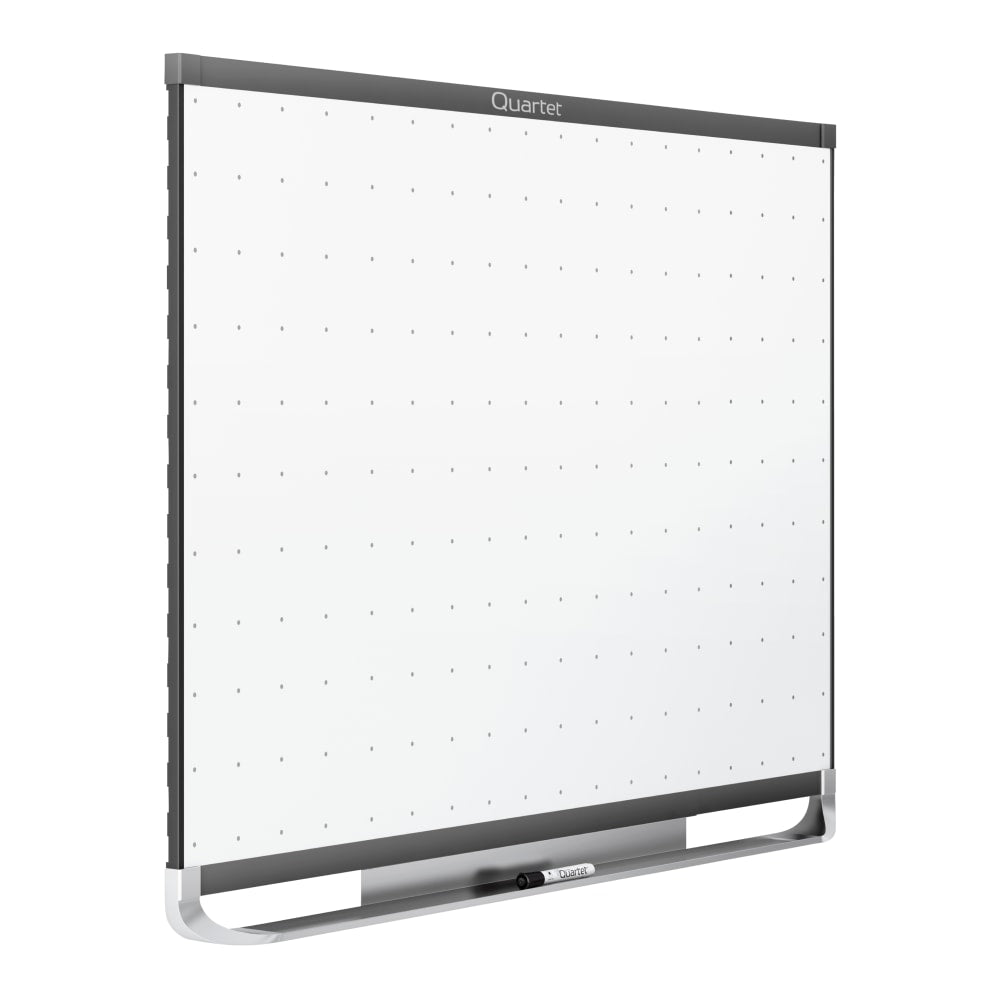 Quartet Prestige 2 Total Erase Melamine Dry-Erase Whiteboard, 72in x 48in, Aluminum Frame With Graphite Finish