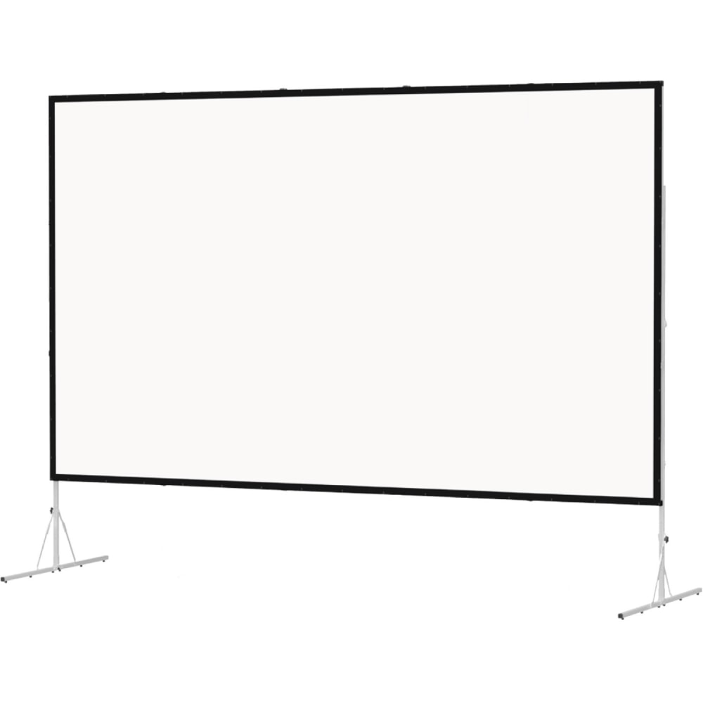 Da-Lite Fast-Fold Deluxe 119in Projection Screen - 16:9 - Dual Vision - 58in x 104in